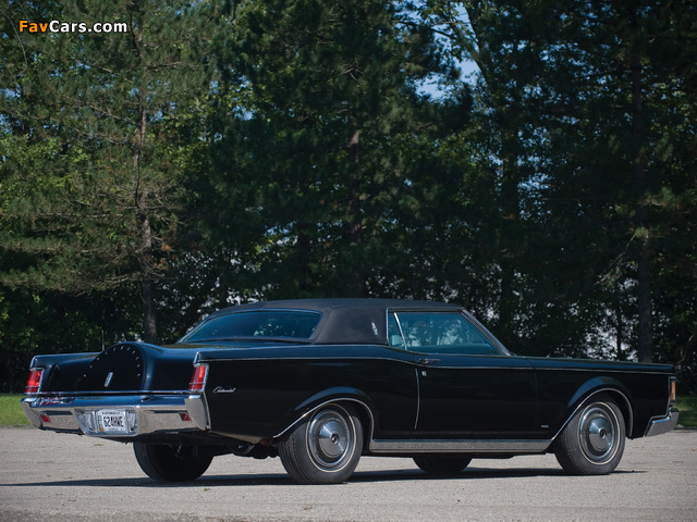 Lincoln Continental Mark III 1968–71 pictures (640 x 480)