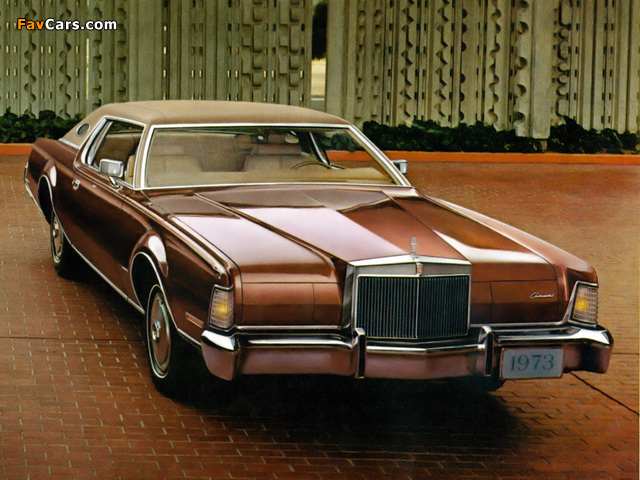 Lincoln Continental Mark IV 1973 pictures (640 x 480)