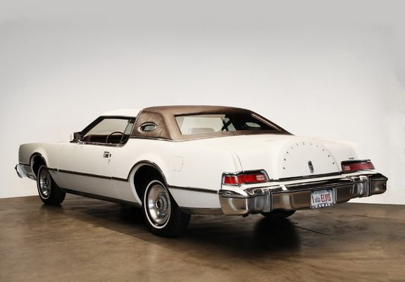 Lincoln Continental Mark IV Lipstick & White Luxury Group 1975–76 images