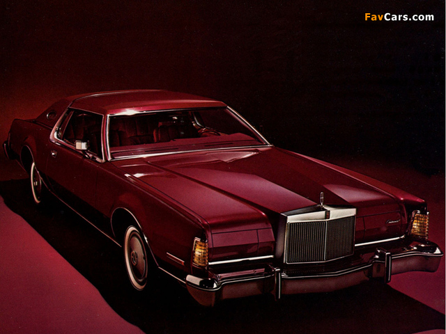 Lincoln Continental Mark IV 1976 photos (640 x 480)
