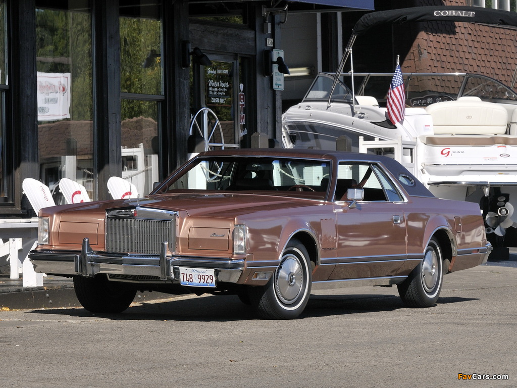 Lincoln Continental Mark V 1977–79 photos (1024 x 768)