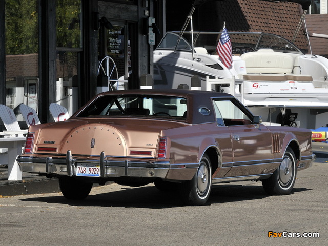 Lincoln Continental Mark V 1977–79 pictures (640 x 480)