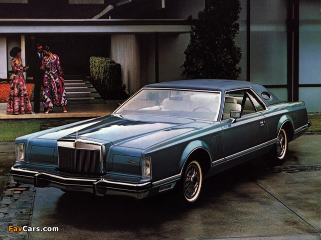 Lincoln Continental Mark V Pucci Edition 1979 images (640 x 480)