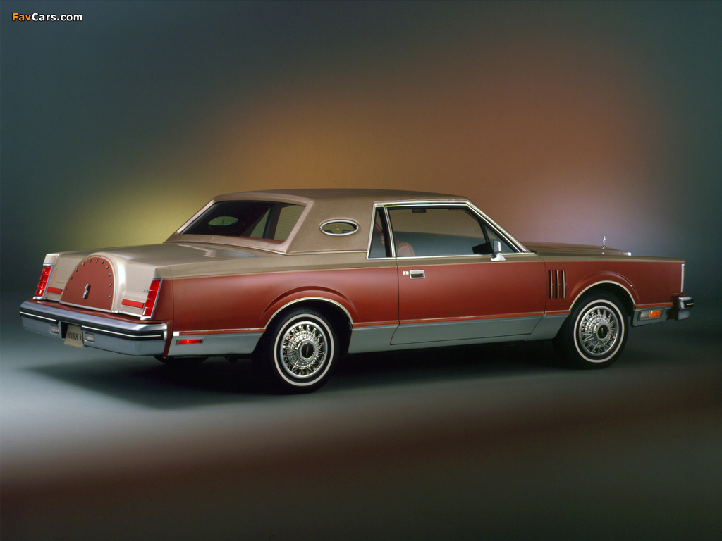 Lincoln Continental Mark VI Givenchy Edition Coupe 1980 pictures (1024 x 768)