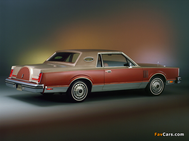 Lincoln Continental Mark VI Givenchy Edition Coupe 1980 pictures (640 x 480)