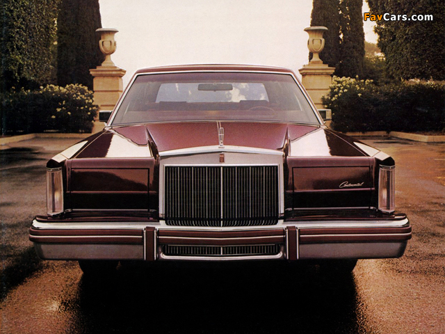 Lincoln Continental Mark VI 2-door Coupe 1980–83 wallpapers (640 x 480)