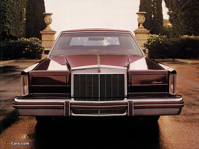 Lincoln Continental Mark VI 2-door Coupe 1980–83 wallpapers (800 x 600)