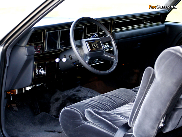 Lincoln Continental Mark VI Signature Series Coupe 1983 wallpapers (640 x 480)