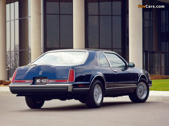 Lincoln Mark VII LSC 1984–92 pictures (640 x 480)
