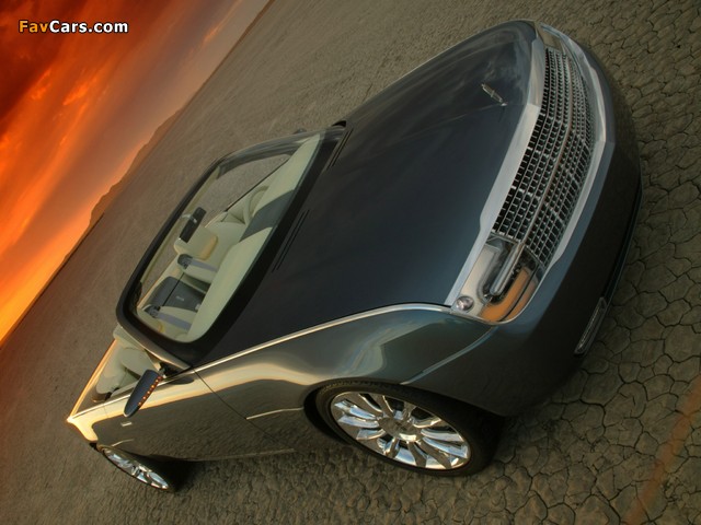 Lincoln Mark X Concept 2004 wallpapers (640 x 480)