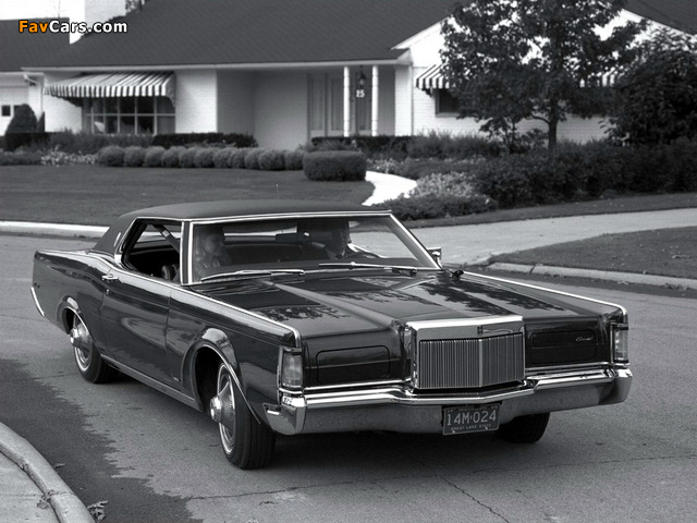 Lincoln Continental Mark III 1968–71 wallpapers (640 x 480)