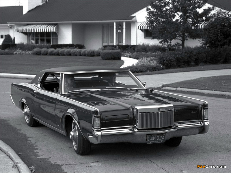 Lincoln Continental Mark III 1968–71 wallpapers (800 x 600)