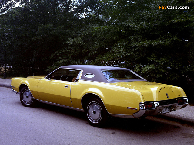 Lincoln Continental Mark IV 1972 photos (640 x 480)