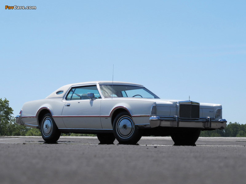 Lincoln Continental Mark IV Lipstick & White Luxury Group 1975–76 images (800 x 600)