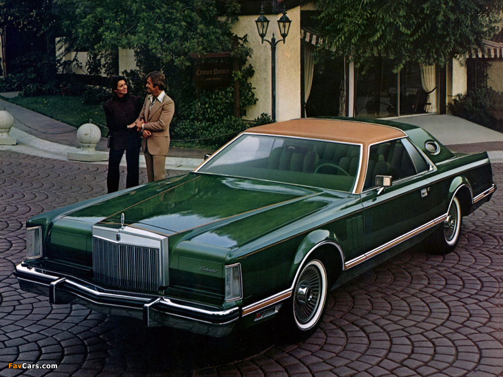 Lincoln Continental Mark V 1977–79 wallpapers (1024 x 768)