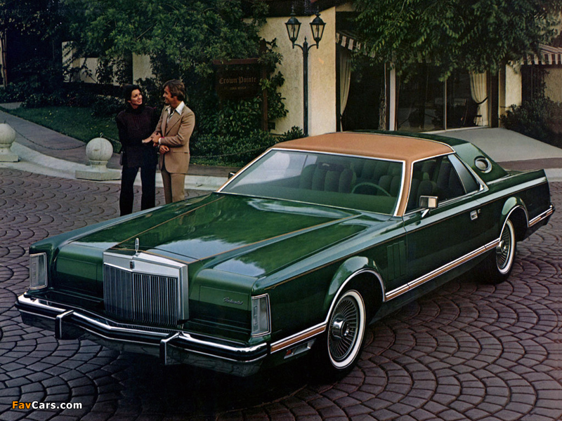 Lincoln Continental Mark V 1977–79 wallpapers (800 x 600)