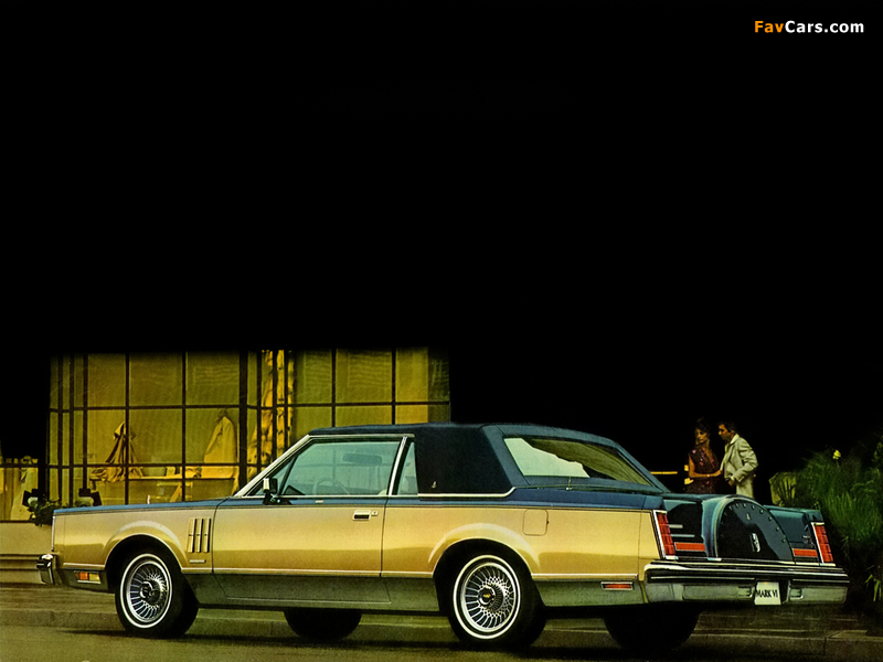 Lincoln Continental Mark VI Bill Blass Edition Coupe 1981 pictures (800 x 600)