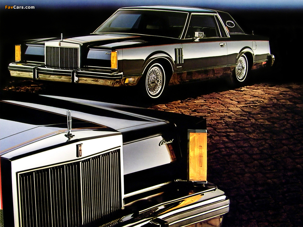 Lincoln Continental Mark VI Givenchy Edition Coupe 1982 pictures (1024 x 768)
