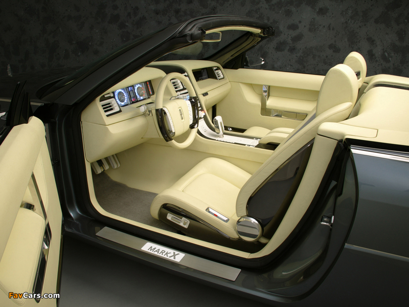 Lincoln Mark X Concept 2004 images (800 x 600)