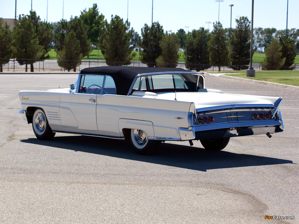 Pictures of Lincoln Continental Mark V Convertible (68A) 1960 (1024 x 768)