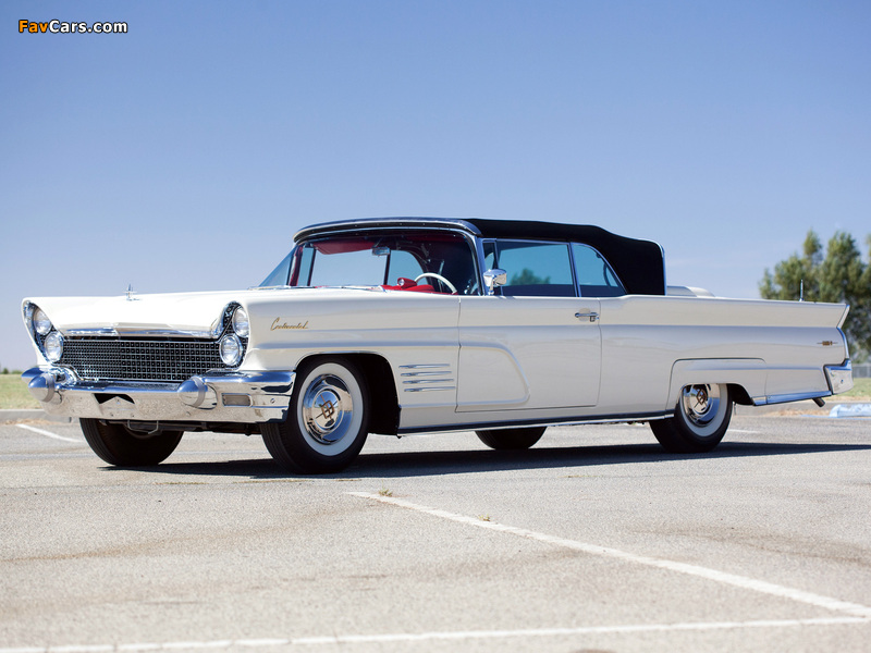 Pictures of Lincoln Continental Mark V Convertible (68A) 1960 (800 x 600)