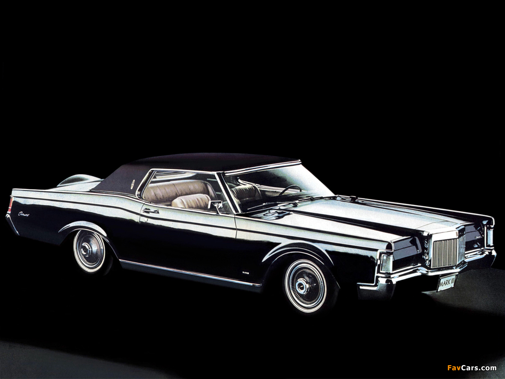 Pictures of Lincoln Continental Mark III 1968–71 (1024 x 768)