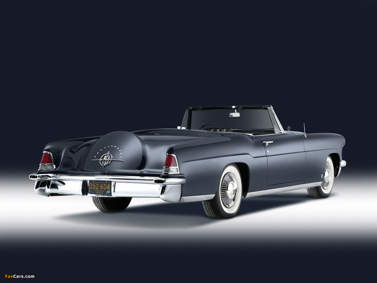 Lincoln Continental Mark II Convertible 1956–57 wallpapers (1280 x 960)