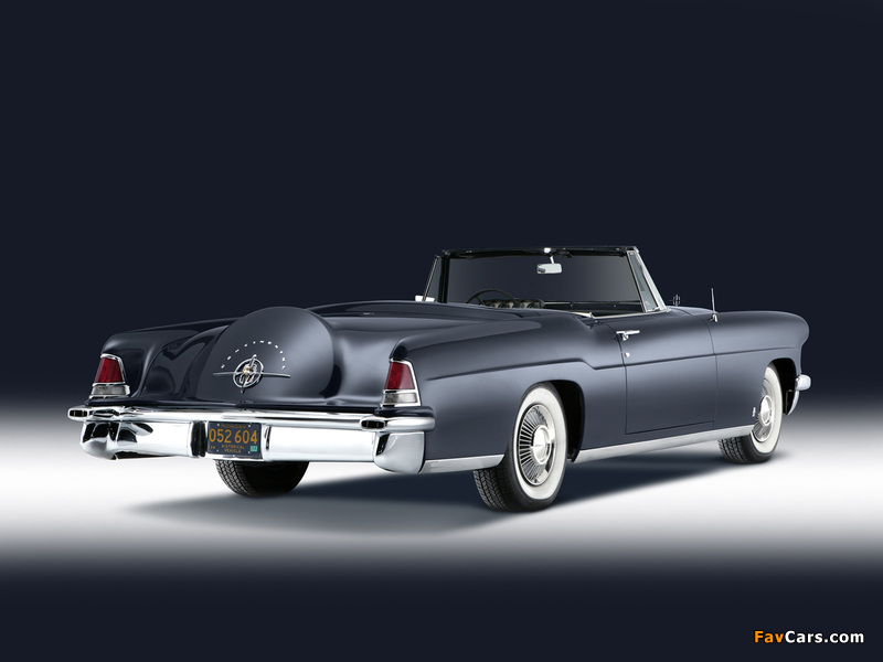 Lincoln Continental Mark II Convertible 1956–57 wallpapers (800 x 600)