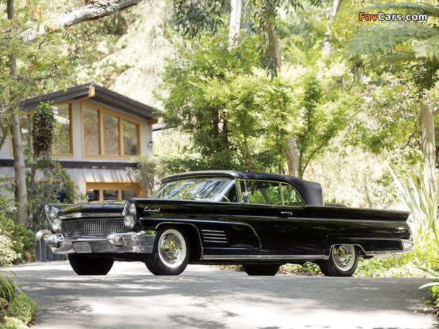 Lincoln Continental Mark V Convertible (68A) 1960 wallpapers (640 x 480)