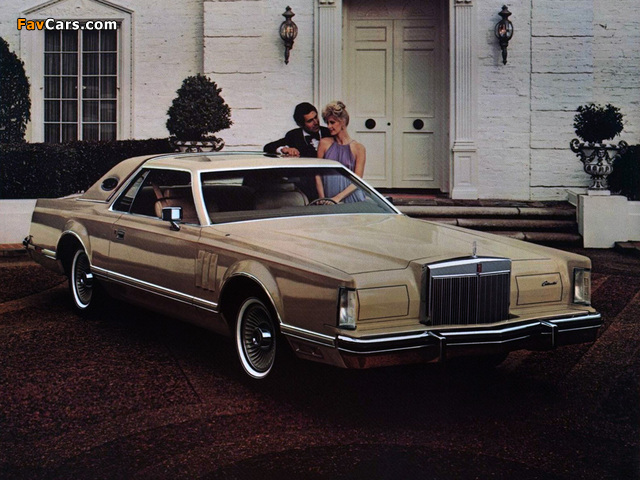 Lincoln Continental Mark V 1977–79 wallpapers (640 x 480)