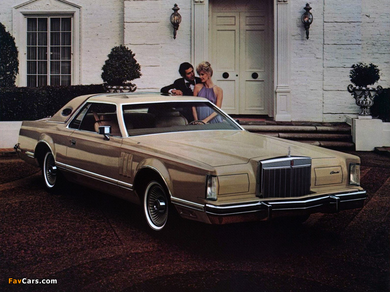 Lincoln Continental Mark V 1977–79 wallpapers (800 x 600)