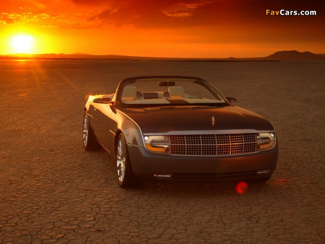 Lincoln Mark X Concept 2004 wallpapers (640 x 480)