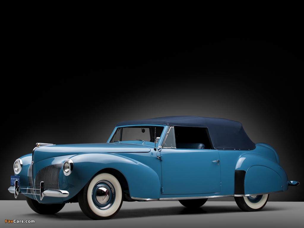 Images of Lincoln Zephyr Continental Cabriolet 1939–40 (1024 x 768)