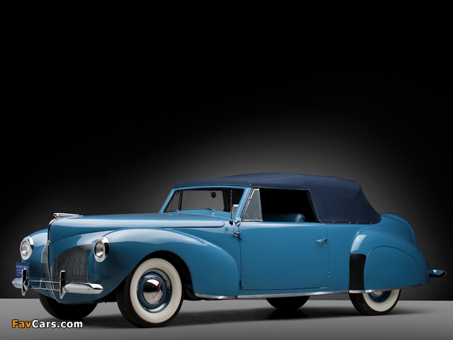 Images of Lincoln Zephyr Continental Cabriolet 1939–40 (640 x 480)