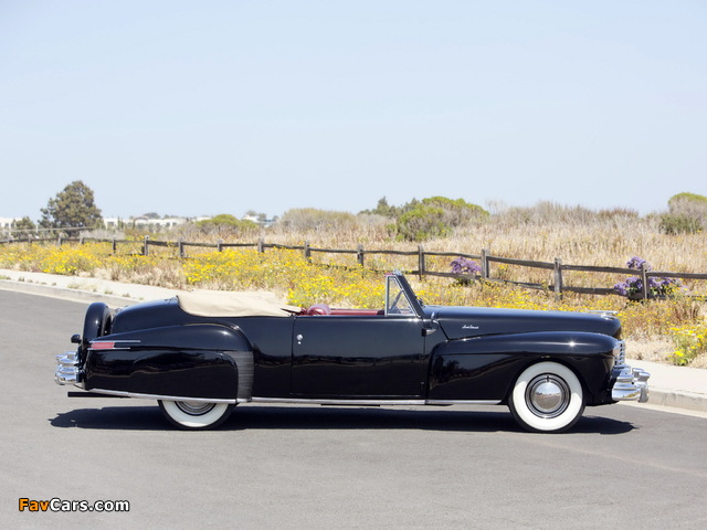 Images of Lincoln Continental Cabriolet 1947–48 (640 x 480)