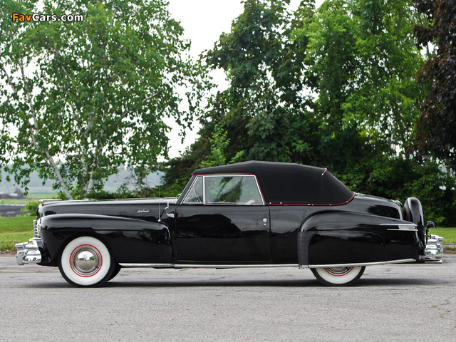 Images of Lincoln Continental Cabriolet 1947–48 (640 x 480)