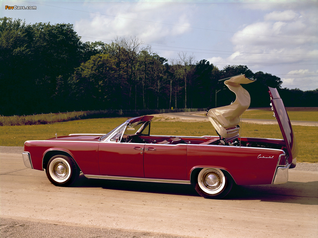 Images of Lincoln Continental Convertible 1961 (1024 x 768)