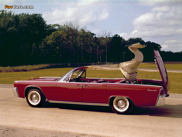 Images of Lincoln Continental Convertible 1961 (640 x 480)