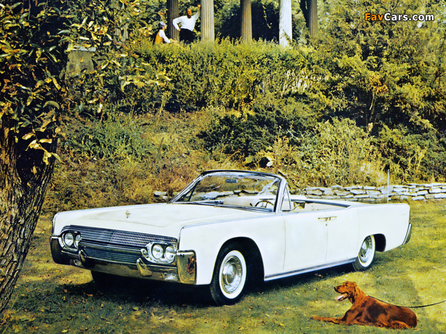 Images of Lincoln Continental Convertible 1961 (640 x 480)