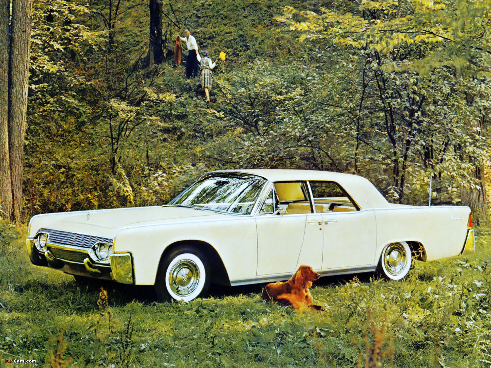 Images of Lincoln Continental Sedan (53A) 1961 (1600 x 1200)