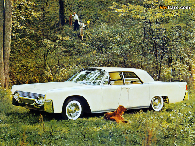 Images of Lincoln Continental Sedan (53A) 1961 (640 x 480)