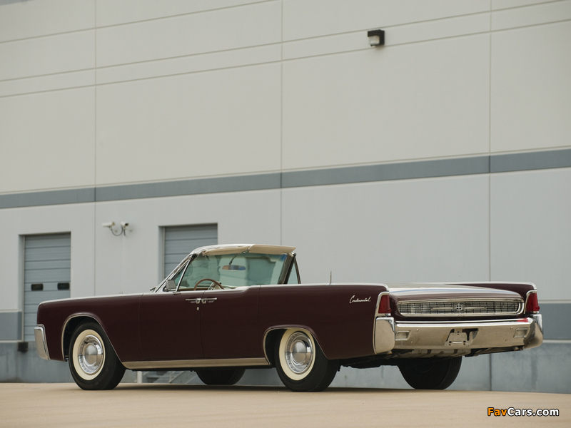 Images of Lincoln Continental Convertible 1962 (800 x 600)