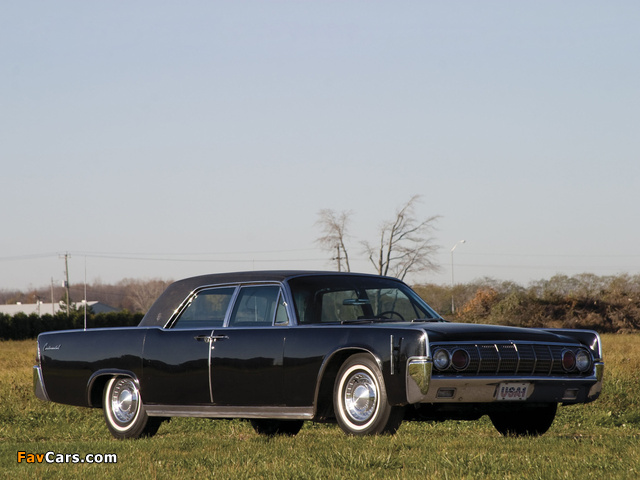 Images of Lincoln Continental Town Limousine Presidential 1962 (640 x 480)