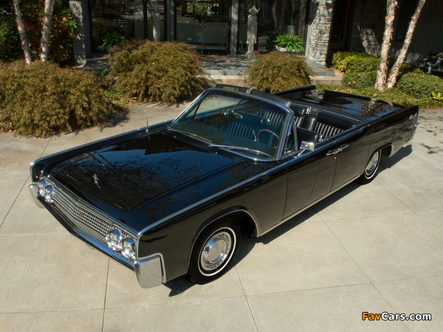 Images of Lincoln Continental Convertible 1963 (640 x 480)