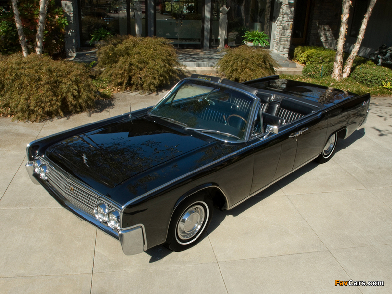 Images of Lincoln Continental Convertible 1963 (800 x 600)