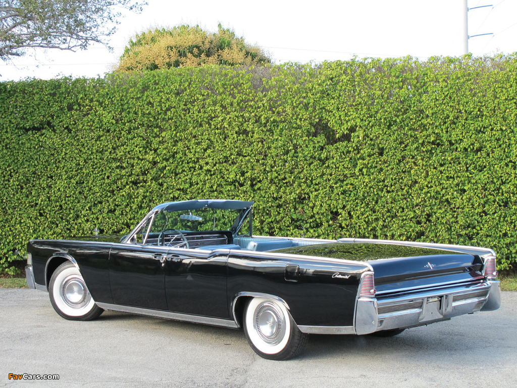 Images of Lincoln Continental Convertible 1965 (1024 x 768)