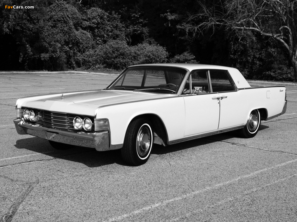 Images of Lincoln Continental Sedan 1965 (1024 x 768)