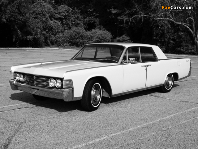 Images of Lincoln Continental Sedan 1965 (640 x 480)