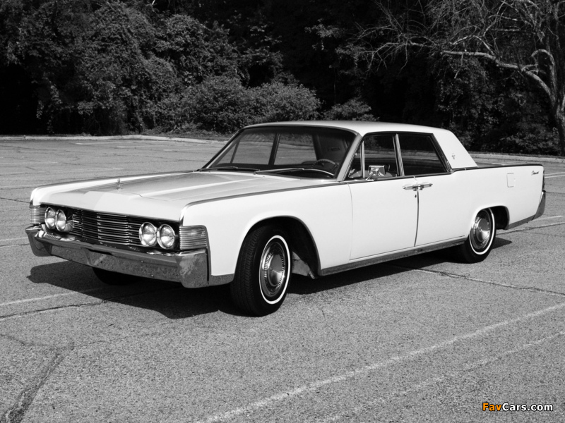 Images of Lincoln Continental Sedan 1965 (800 x 600)