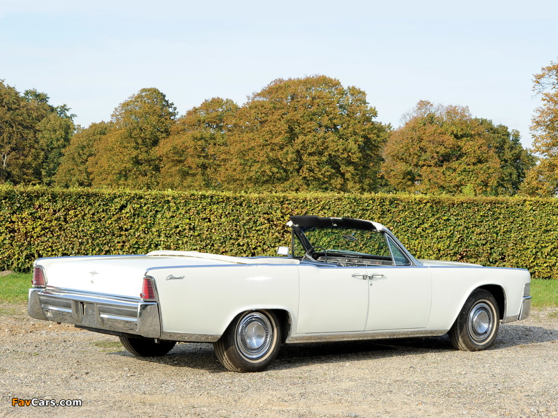 Images of Lincoln Continental Convertible 1965 (800 x 600)